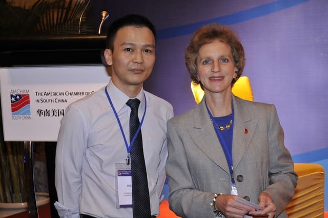 With Jennifer Galt, former Principal Officer, U.S. Consulate General Guangzhou
