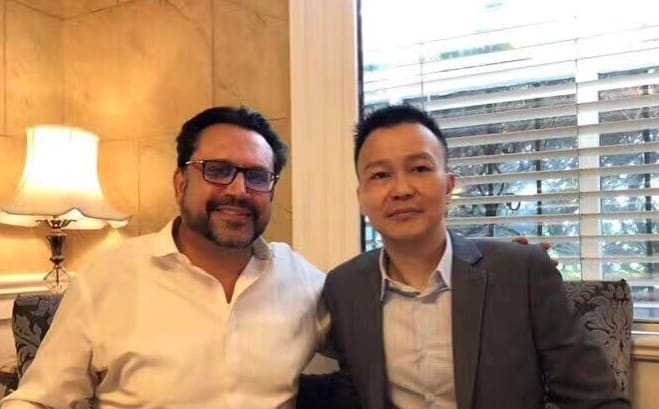 With Majid Jowhari, Member of Parliament for Richmond Hill, Canada